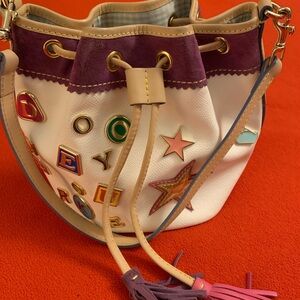 Dooney & Bourke Lindsay Lohan Charm Y2K Mean Girl Bucket Purse